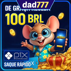 dad777 Ganhe R$ 100,00 Gratis